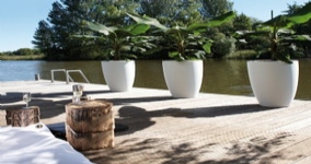 荷蘭進(jìn)口塑料花盆愛好花盆pure高圓筒型花盆50(可自打孔)